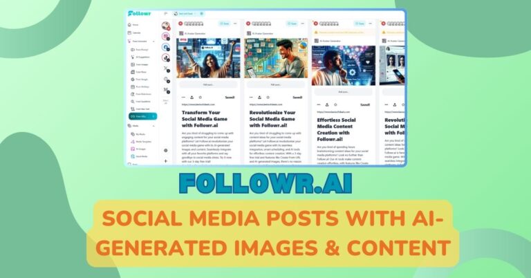 Followr.AI - Social Media Posts with AI-Generated Images & Content