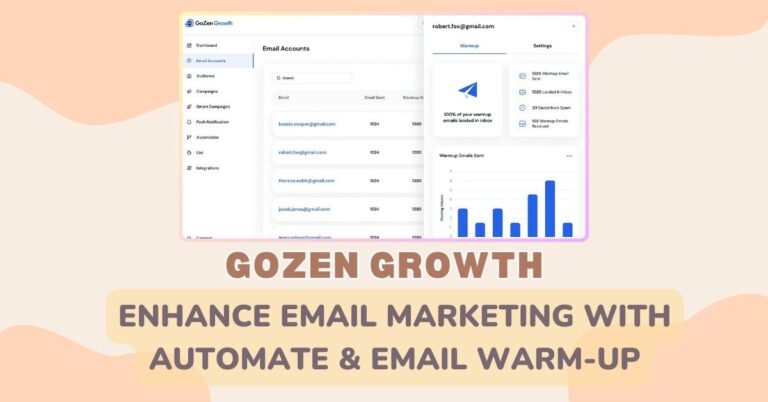 GoZen Growth - Enhance Email Marketing With automate & Email warm-up