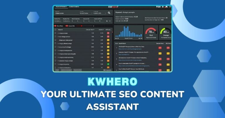 KWHero – Your Ultimate SEO Content Assistant