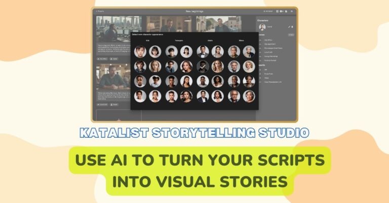 Katalist Storytelling Studio - Turn Scripts Into Visual Stories