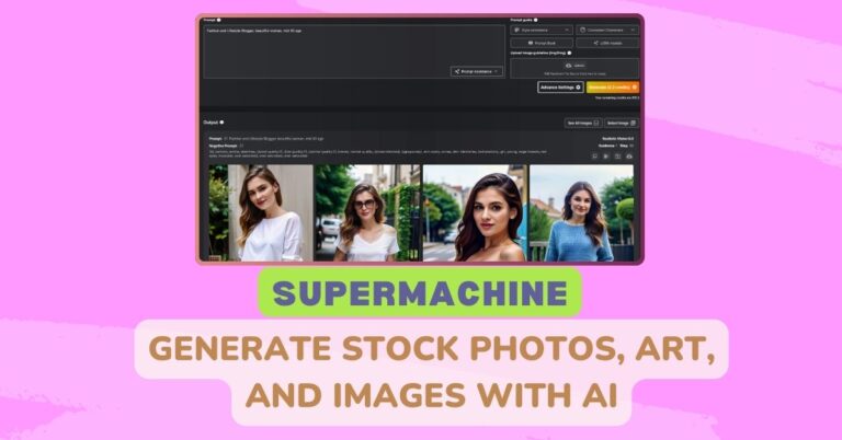Supermachine Create Stock Photos & artwork with AI Image Generator